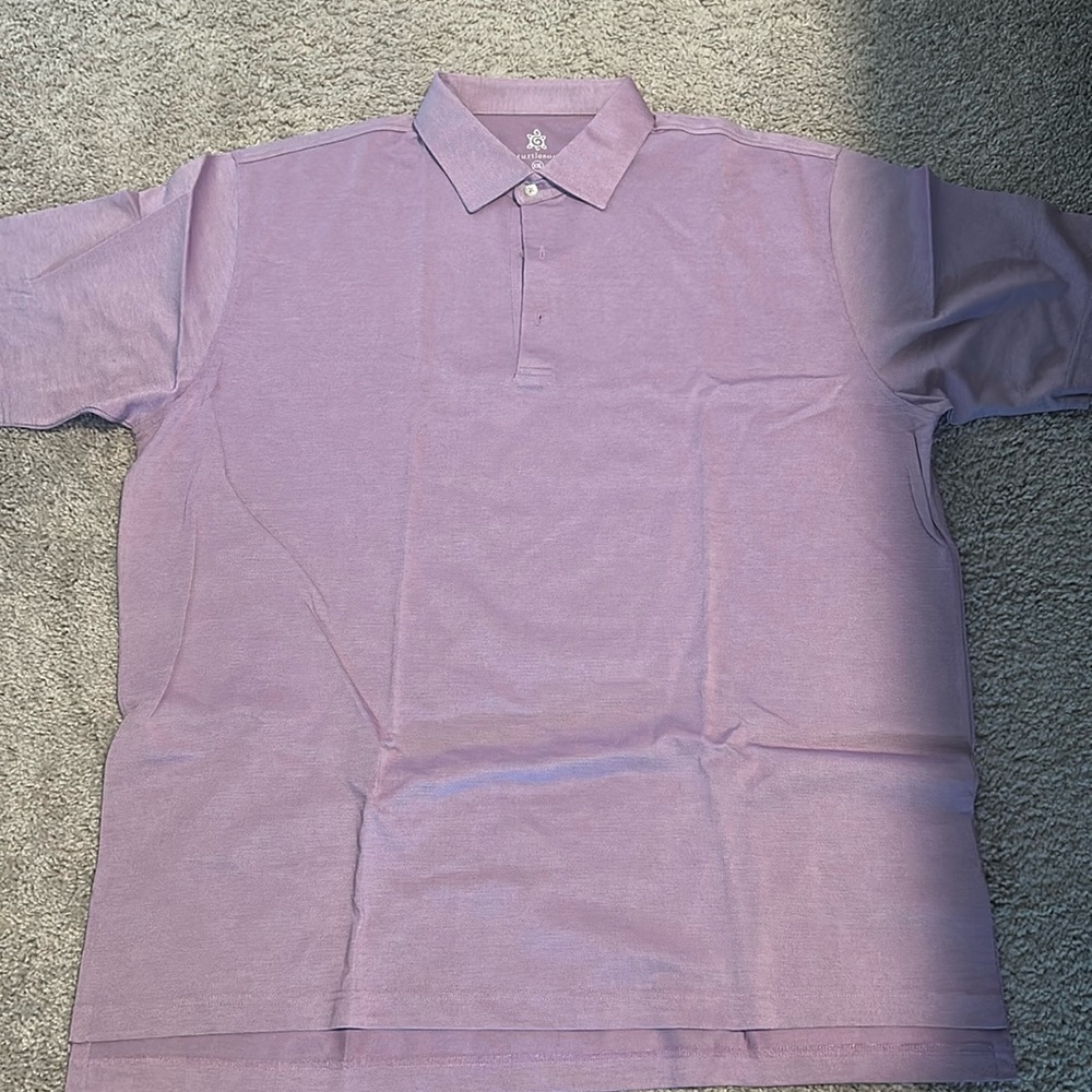 Men’s short sleeve performance oxford polo